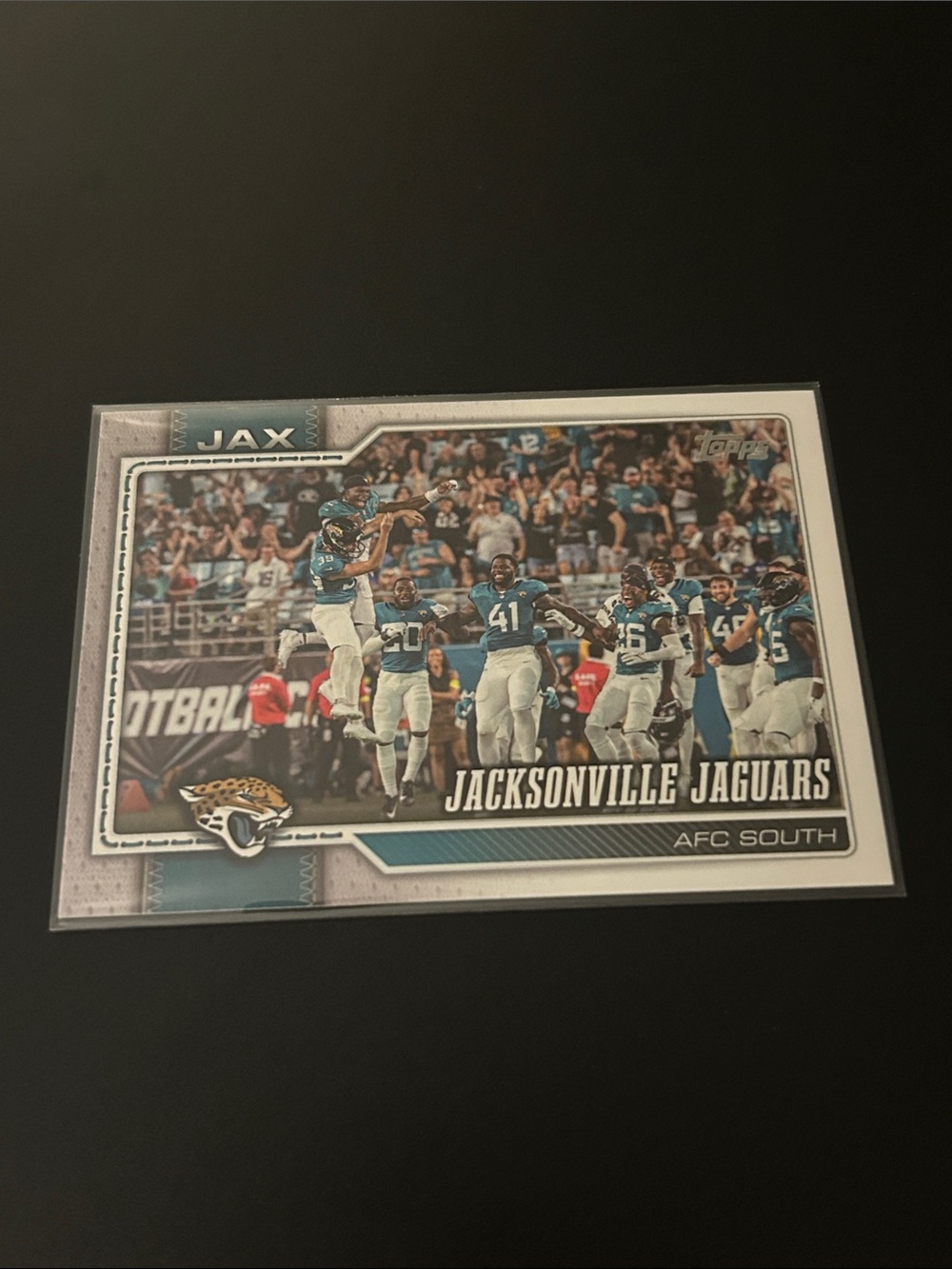 Topps Jacksonville Jaguars Team Card